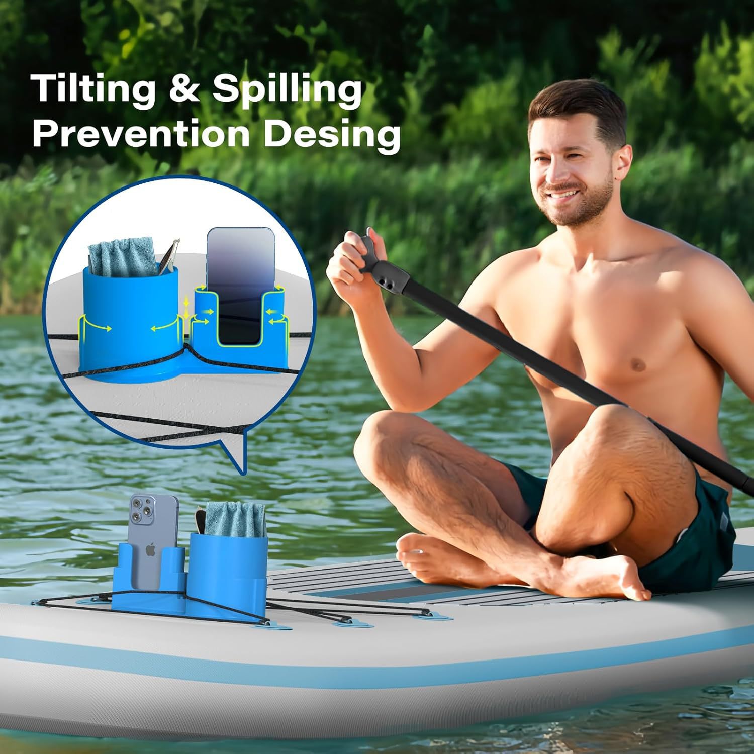 Fishing Boat Anchor - Kayak Drink Holder Surfboard Kayak Beverage