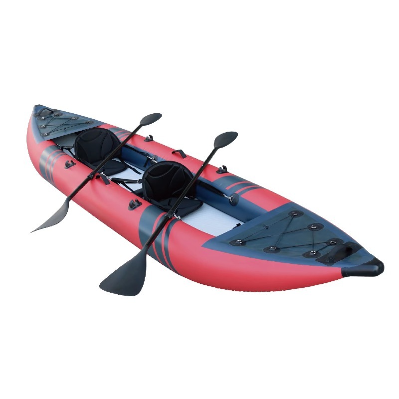 Fishing Boat Inflatable - Wholesale PVC Tandem Kayak Inflatable Outdoor