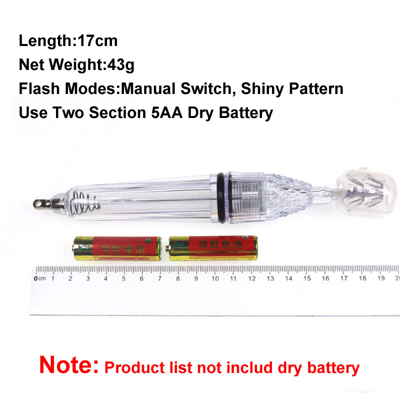 1pc 12cm 17cm 5AA Battery LED  - Fishing Boat Navigation Light avis et prix