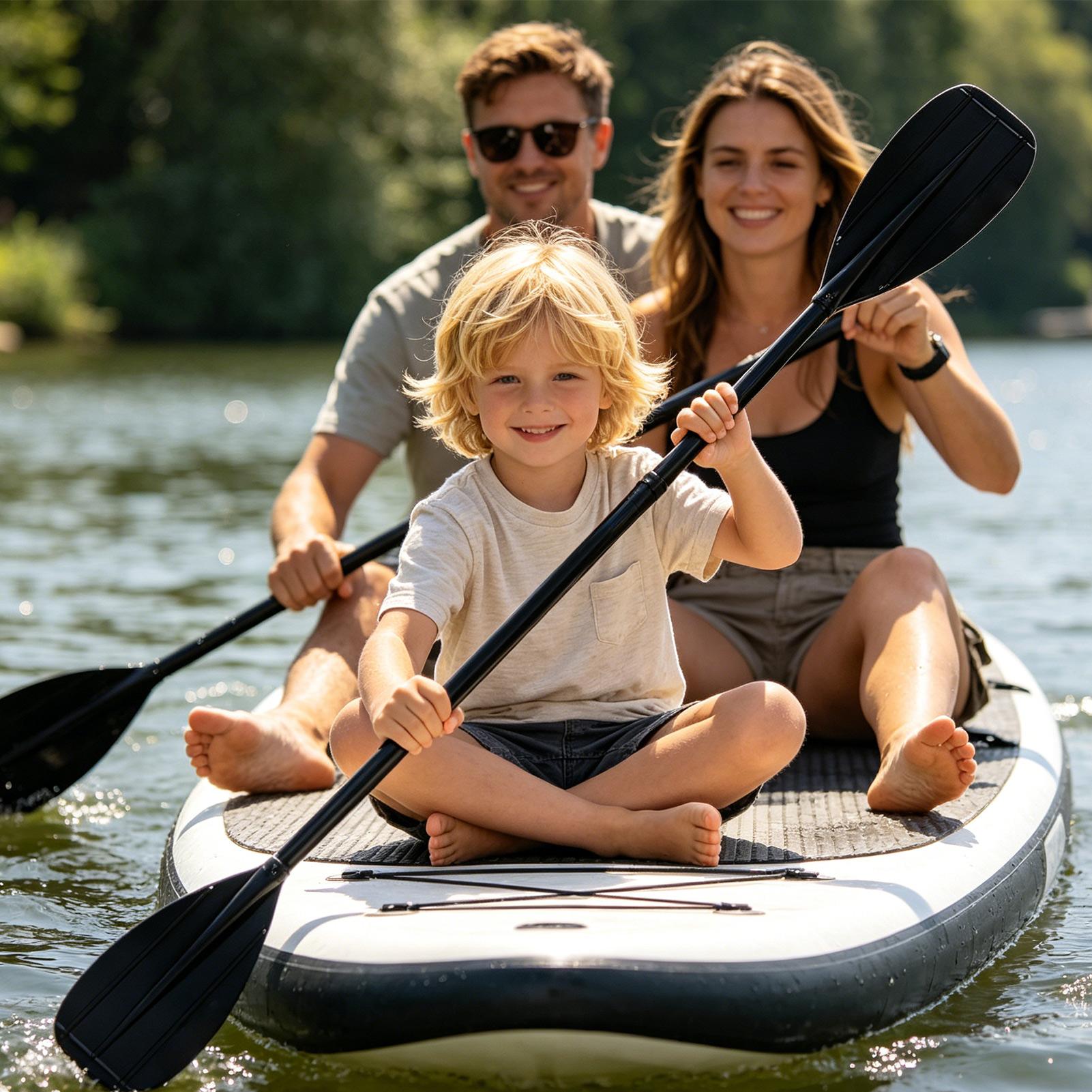 Carbon Fiber Paddle 2 Section  - Fishing Boat Paddle avis et prix