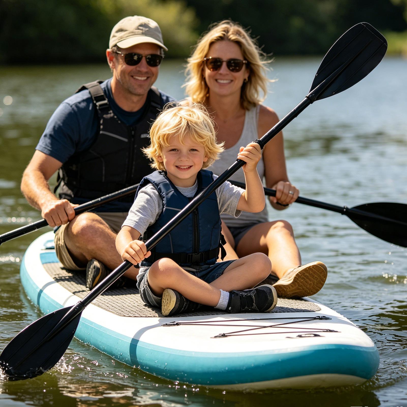 Carbon Fiber Paddle 2 Section  - Fishing Boat Paddle avis et prix