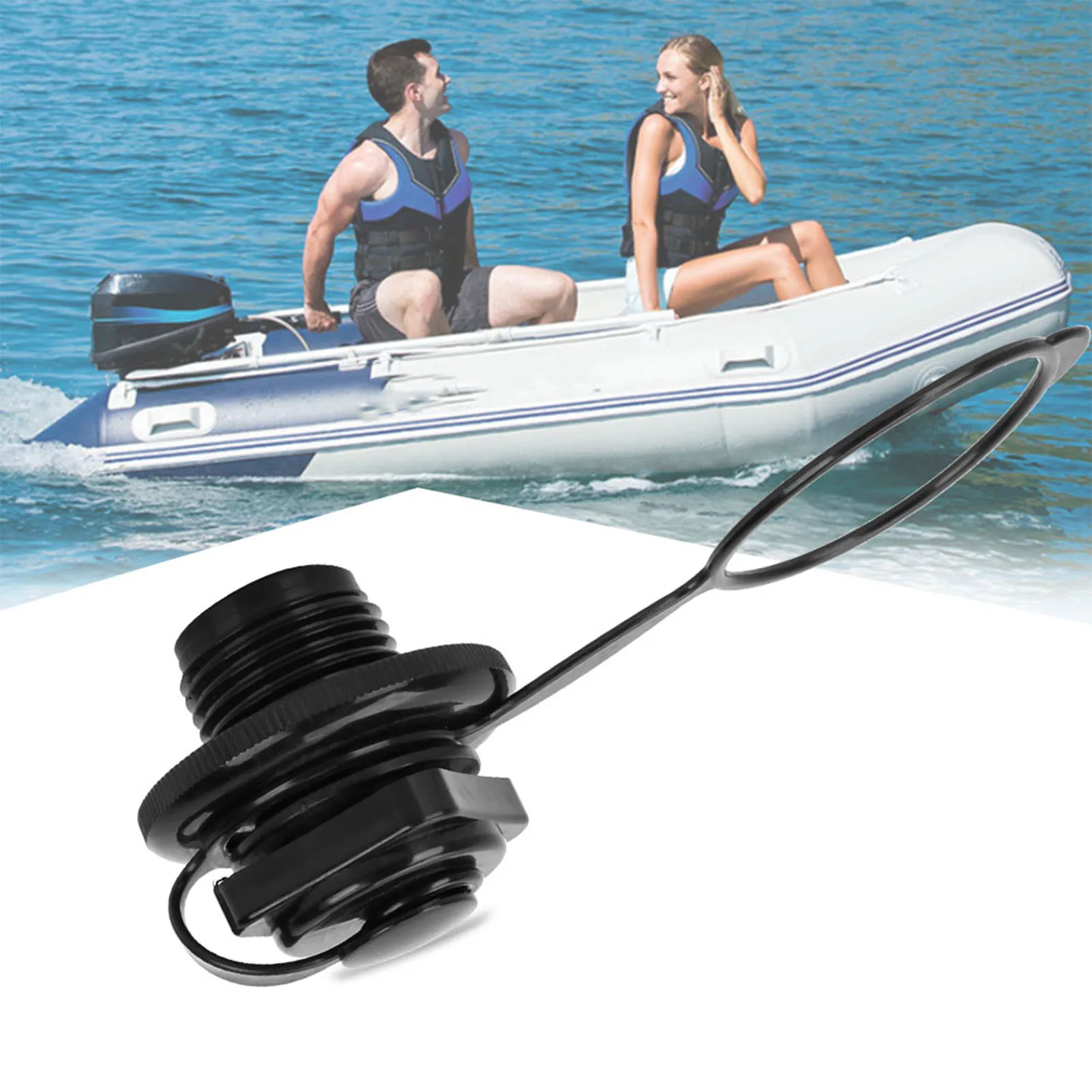 23.9mm Black Plastic Inflatabl - Fishing Boat Trailer avis et prix