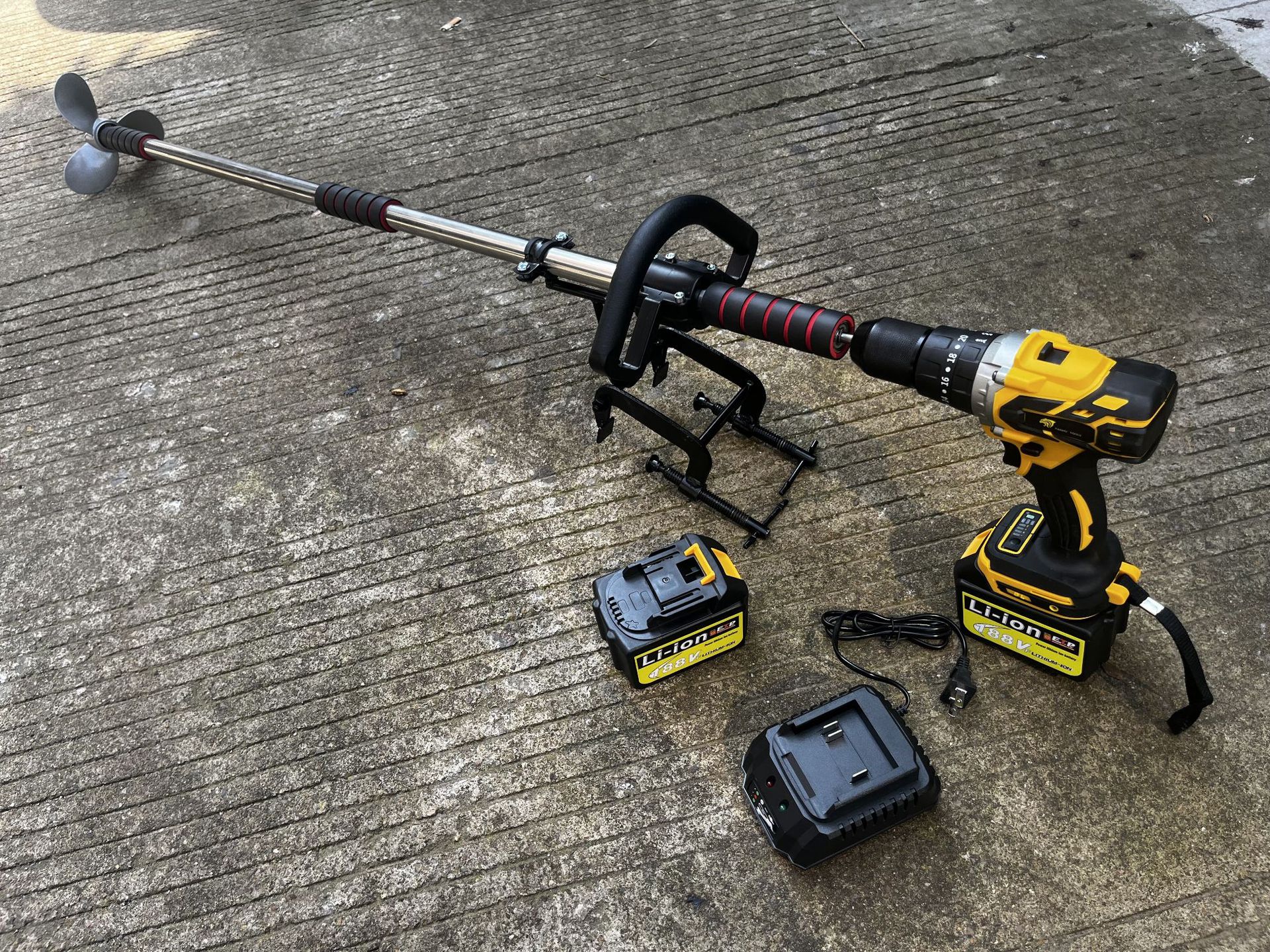 Electric Drill Manual Propelle - Fishing Boat Outboard Motor avis et prix