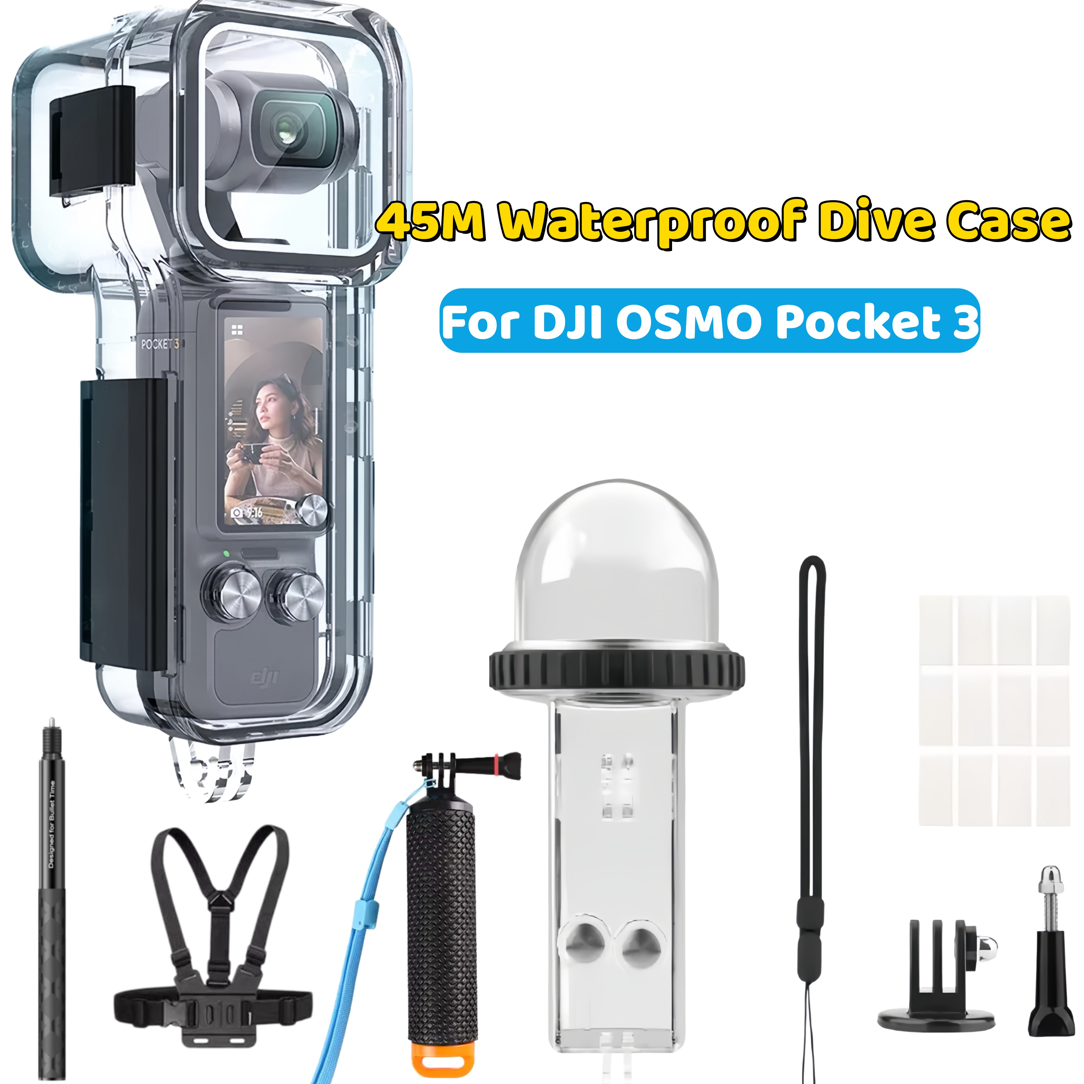 For DJI OSMO Pocket 3 Waterpro - Fishing Boat Cover avis et prix