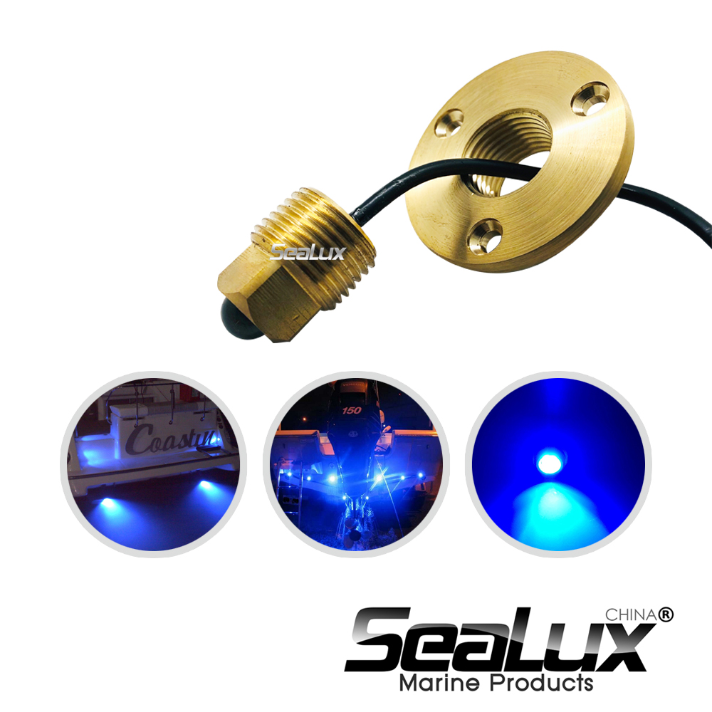 Sealux Brass drain plug LED li - Fishing Boat Navigation Light avis et prix