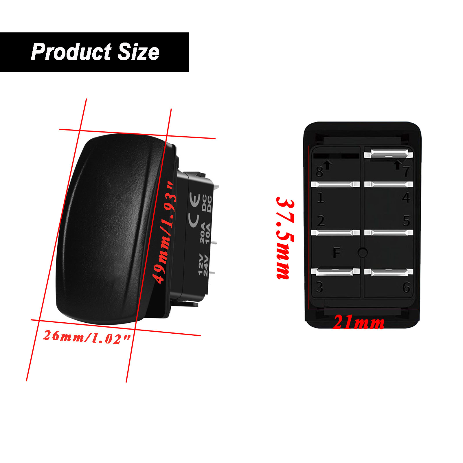 12V/24V Waterproof Backlit Mar - Fishing Boat Navigation Light avis et prix