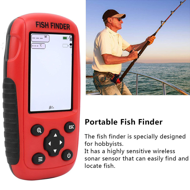 Fish finder wireless Wireless  - Fishing Boat Depth Finder avis et prix