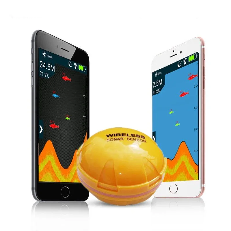 Portable Wireless blue and too - Fishing Boat Depth Finder avis et prix