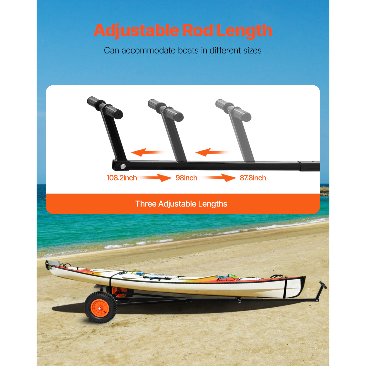 SucceBuy 420lbs Boat Trailer D - Fishing Boat Trailer avis et prix