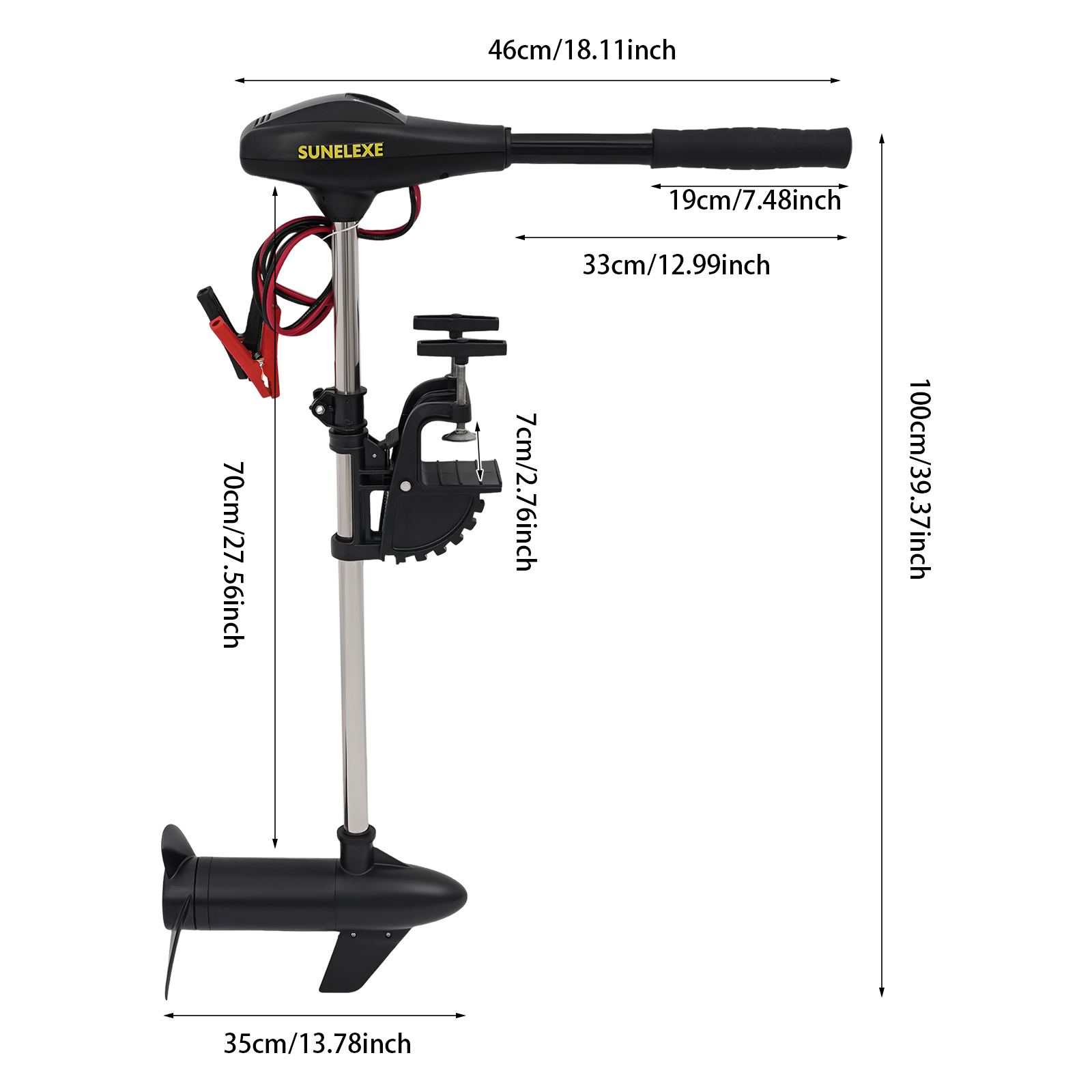 L40 Electric Outboard Motor Tr - Fishing Boat Trolling Motor avis et prix