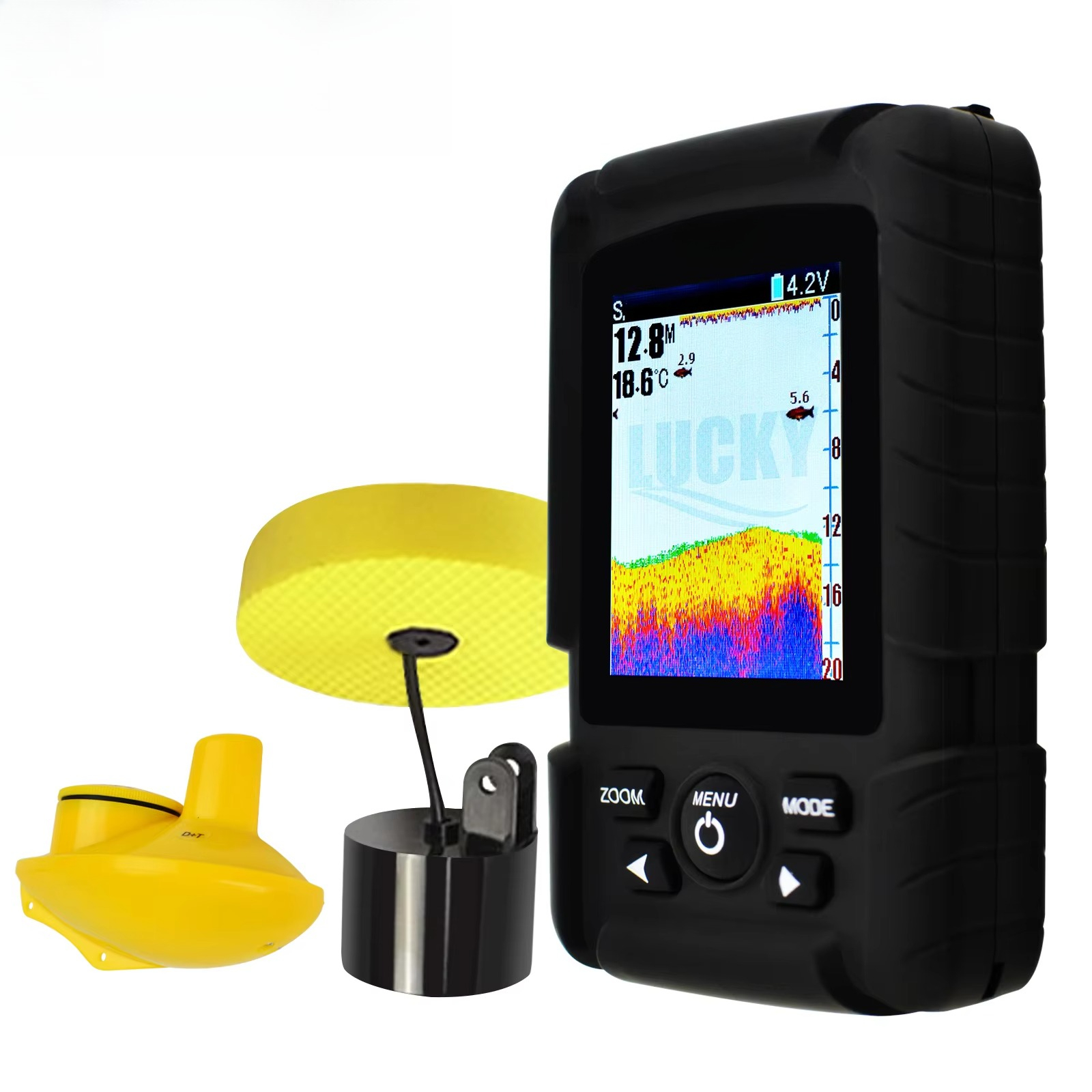 2-in-1 Wireless & Wired Fish F - Fishing Boat Depth Finder avis et prix