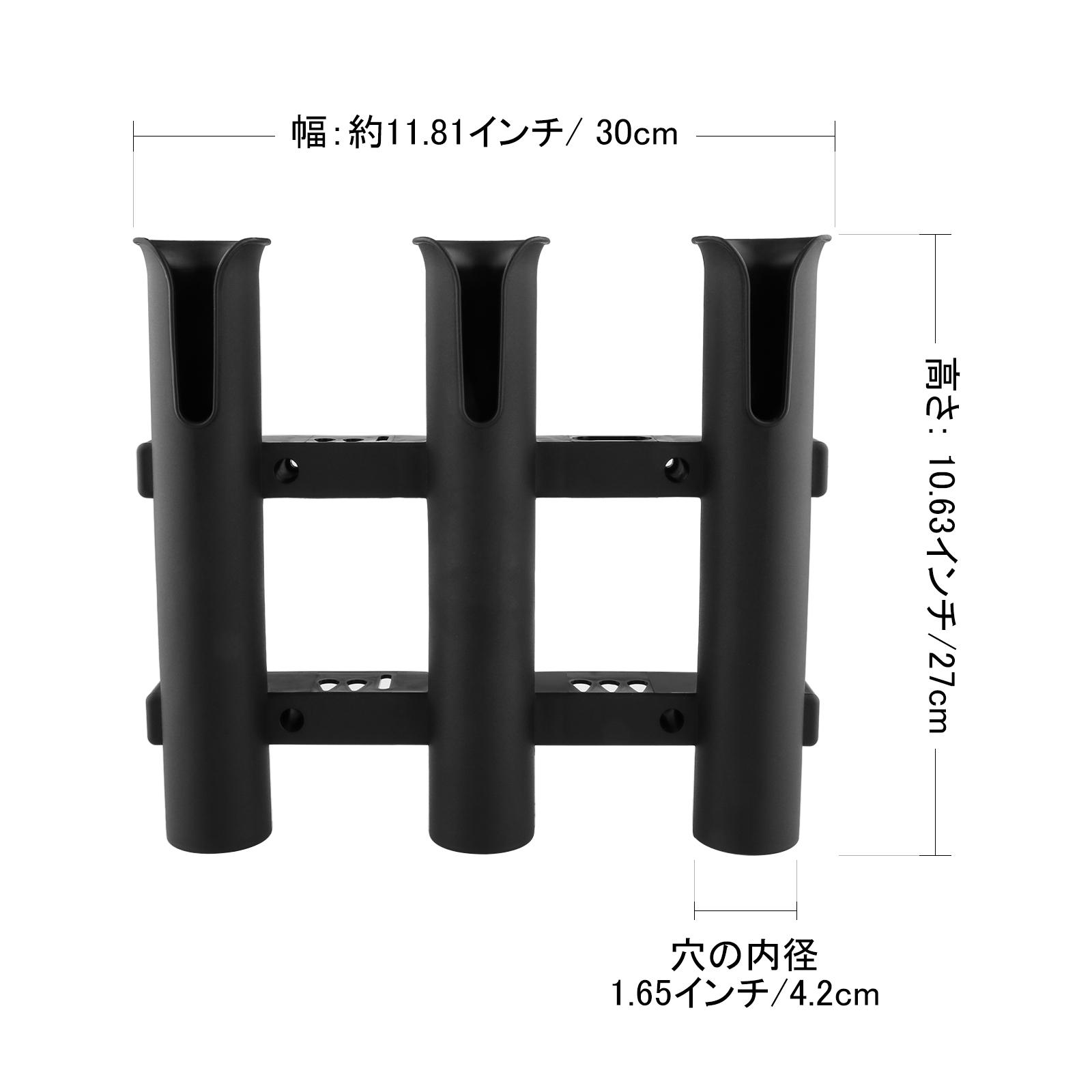 Black PP Fishing Rod Holder Ra - Fishing Boat Trailer avis et prix
