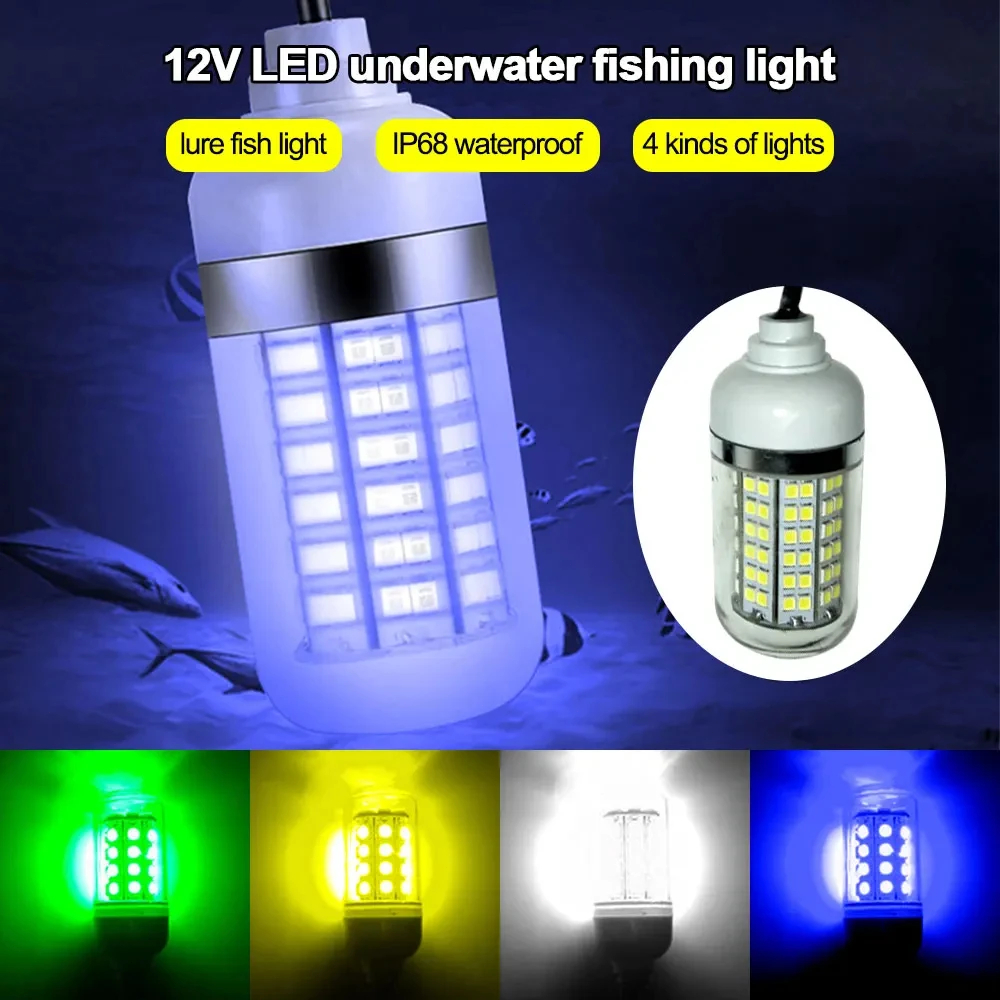 12V Underwater Lamp 15W 108 LE - Fishing Boat Navigation Light avis et prix