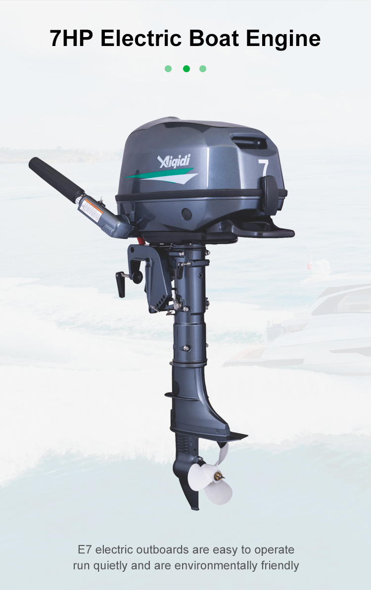 AIQIDI E7 7HP Boat Motor Water - Fishing Boat Outboard Motor avis et prix