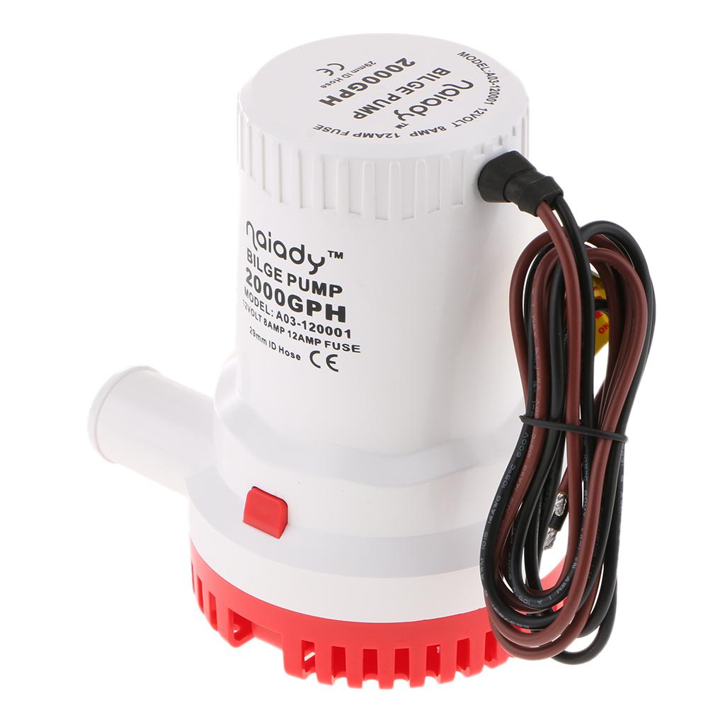 Submersible Bilge Pump 12V 200 - Fishing Boat Bilge Pump avis et prix