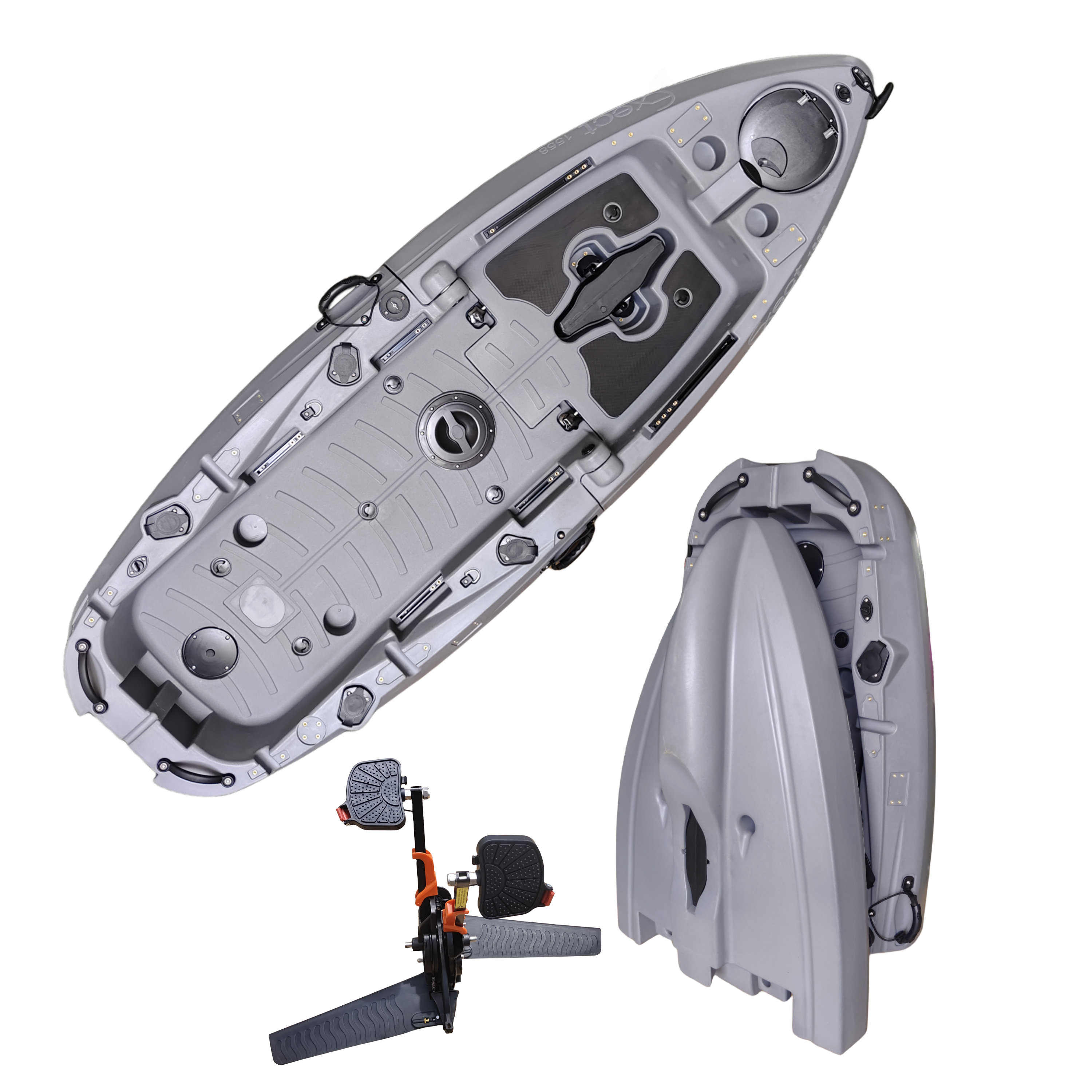 Plastic Kayak Pedal Kayak Fish - Fishing Boat Seat avis et prix