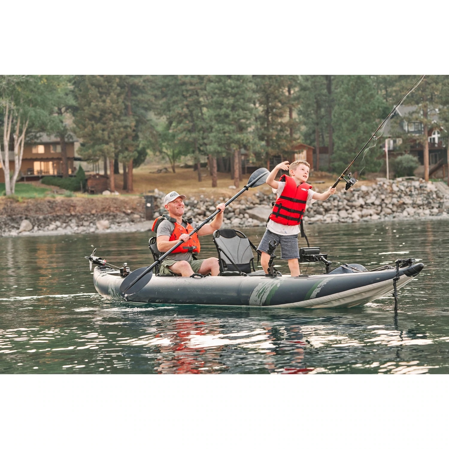 Airo Inflatable Fishing Kayak  - Fishing Boat Seat avis et prix