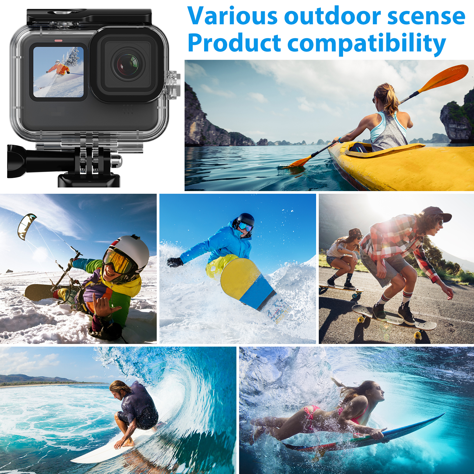 Action Camera Accessories For  - Fishing Boat Cover avis et prix