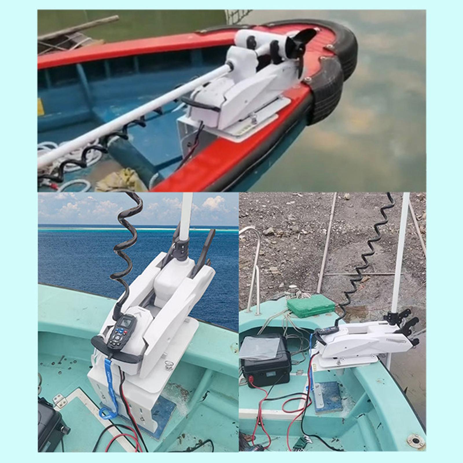 White Kayak Electric Motor Mou - Fishing Boat Trolling Motor avis et prix