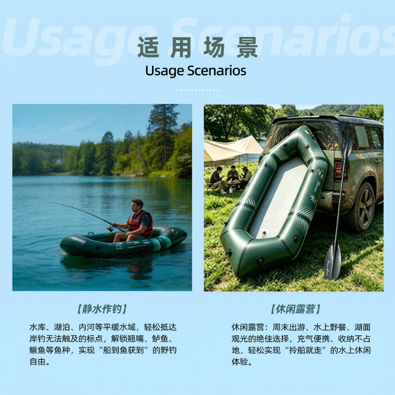 BLFst Fly Fishing Boat TPU Bac - Fishing Boat Inflatable avis et prix
