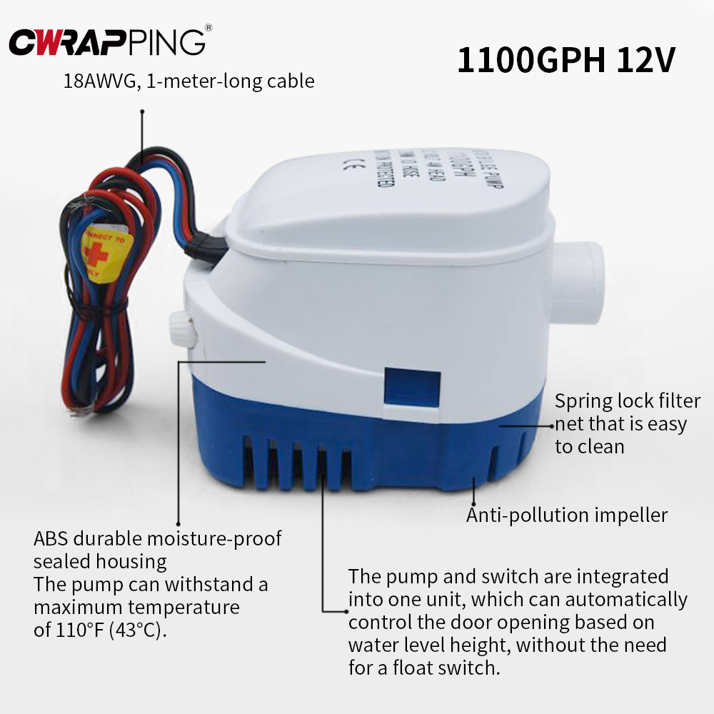 Car RV Bilge Pump for Boats Ac - Fishing Boat Bilge Pump avis et prix