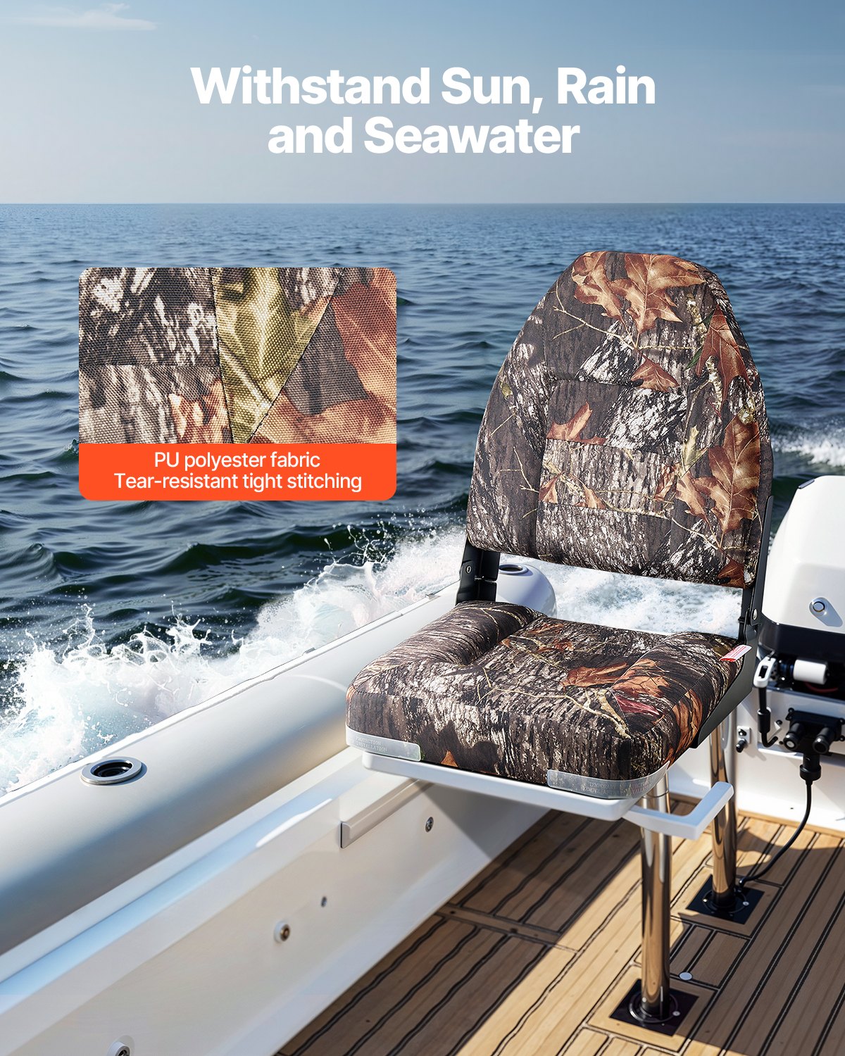 Boat Seat, High Backrest, Fold - Fishing Boat Seat avis et prix