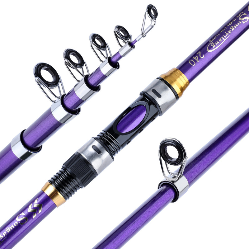 Sougayilang 4 Colors Telescopi - Fishing Boat Fiberglass avis et prix