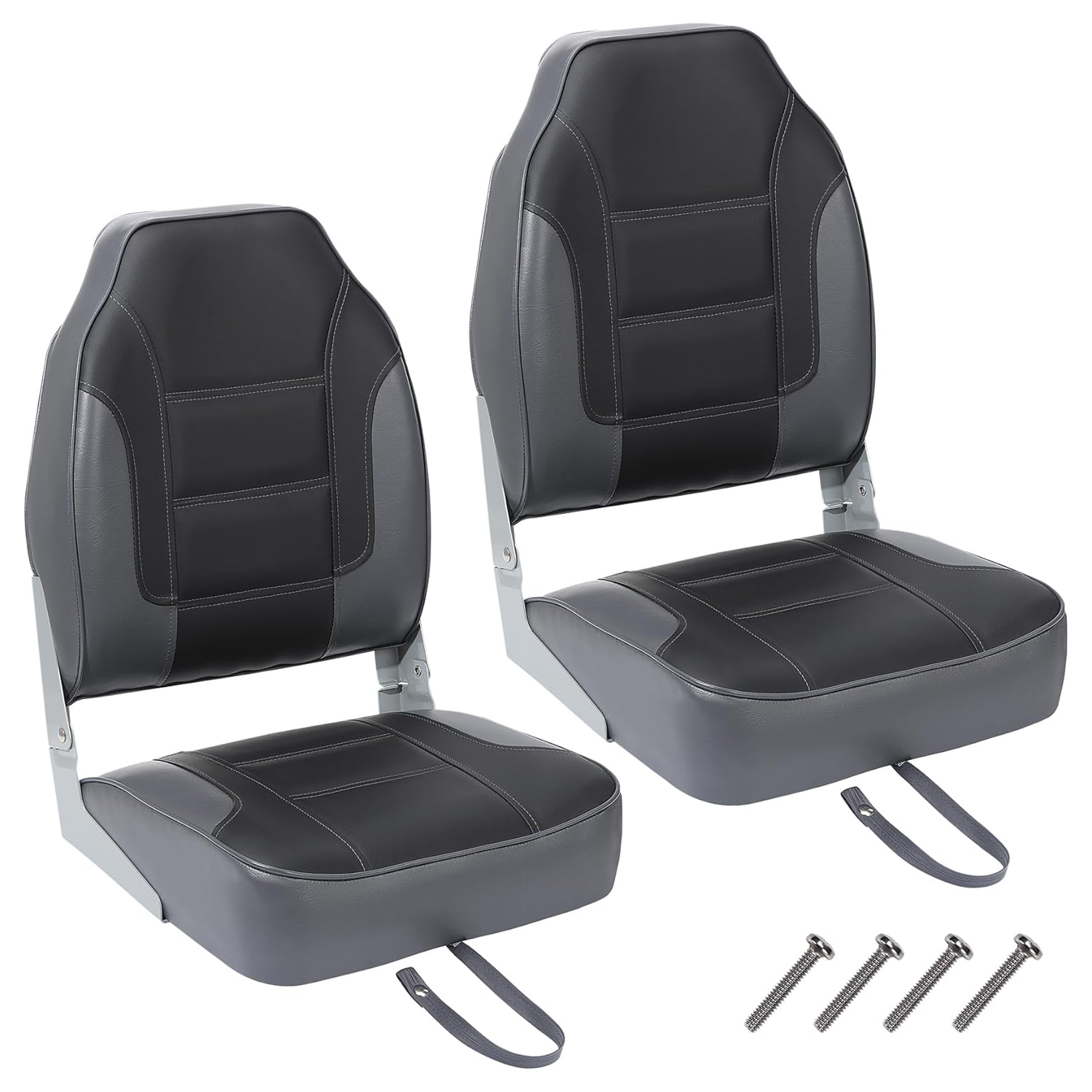 2 Pack Folding Boat Seats, Hig - Fishing Boat Seat avis et prix