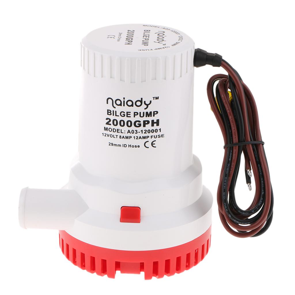 Electric Bilge Pump 2000GPH Su - Fishing Boat Bilge Pump avis et prix