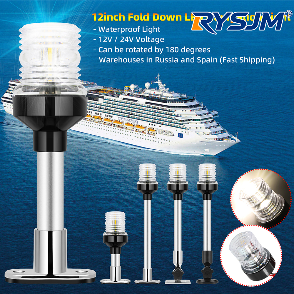 6/12inch LED Fold Yacht Naviga - Fishing Boat Paddle avis et prix
