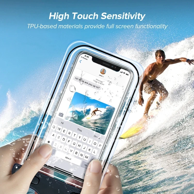 Waterproof Phone Case Swimming - Fishing Boat Cover avis et prix