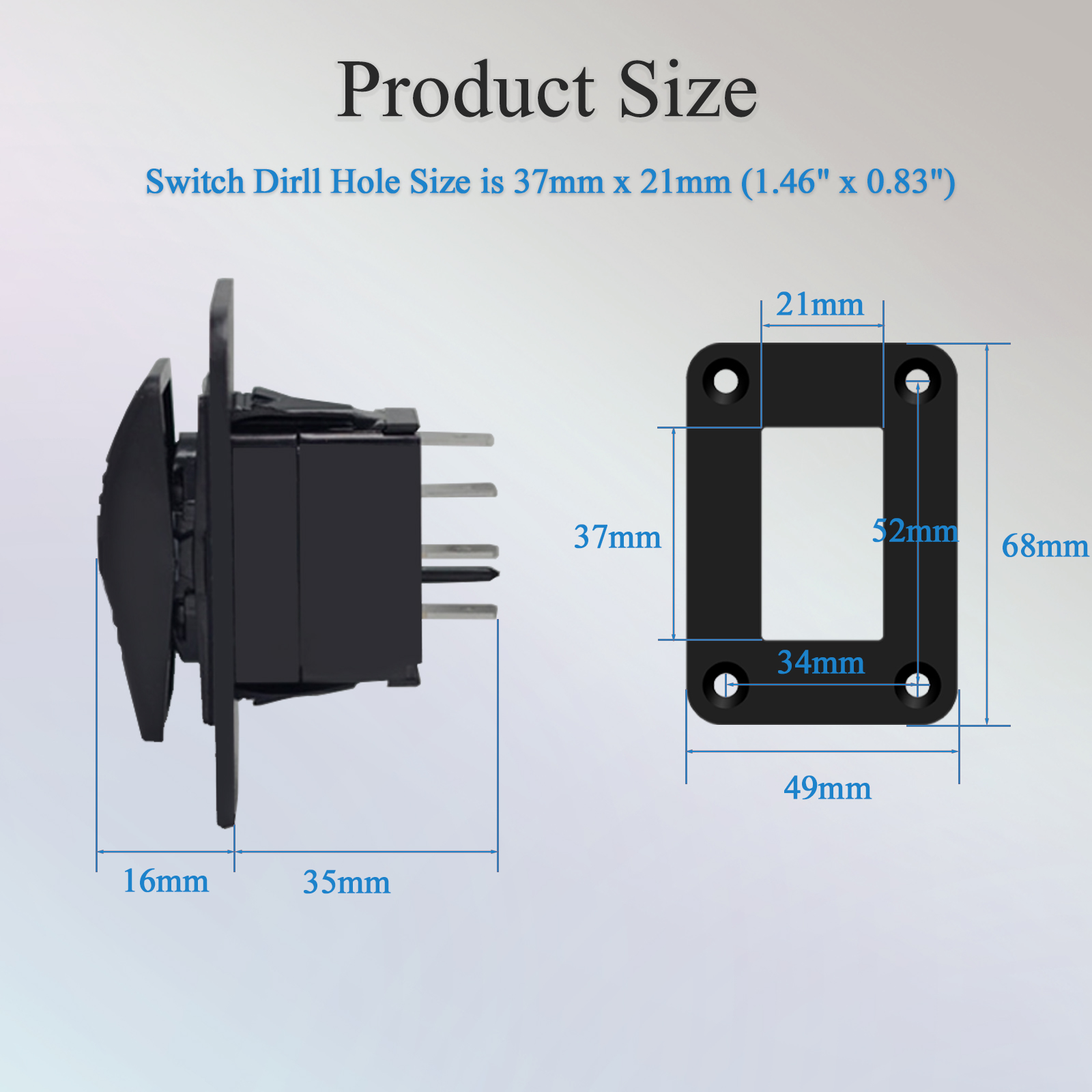 3 Way Bilge Pump Rocker Switch - Fishing Boat Bilge Pump avis et prix