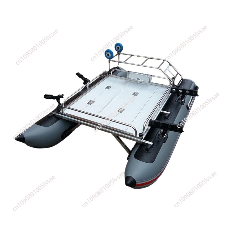 Aluminium Deck PVC Pontoon 1/2 - Fishing Boat Inflatable avis et prix