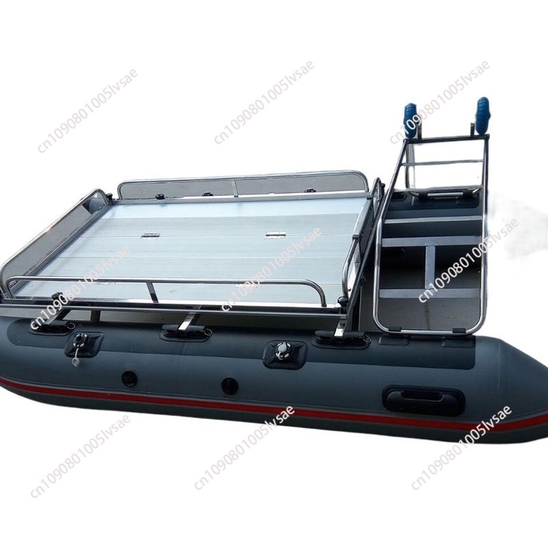 Aluminium Deck PVC Pontoon 1/2 - Fishing Boat Inflatable avis et prix