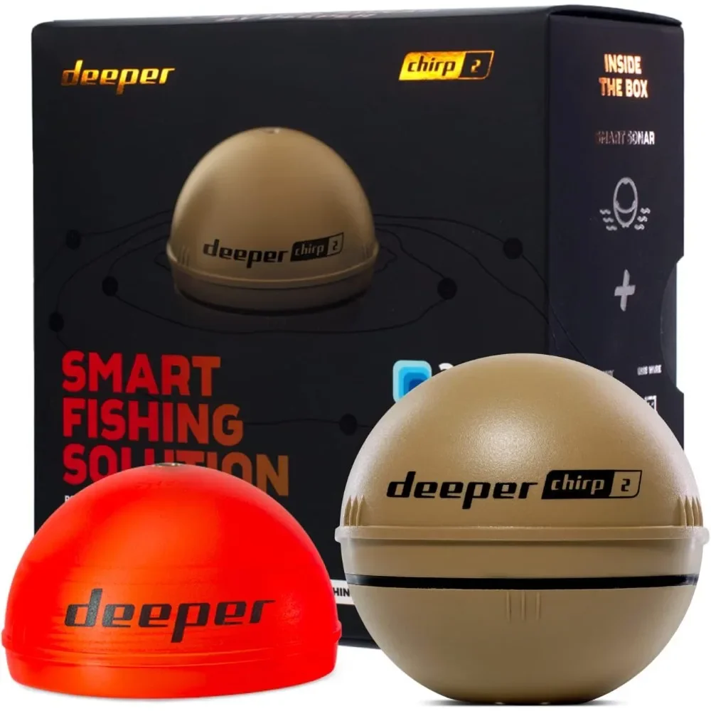 A  Chirp 2 Sonar Fish Finder - - Fishing Boat Depth Finder avis et prix