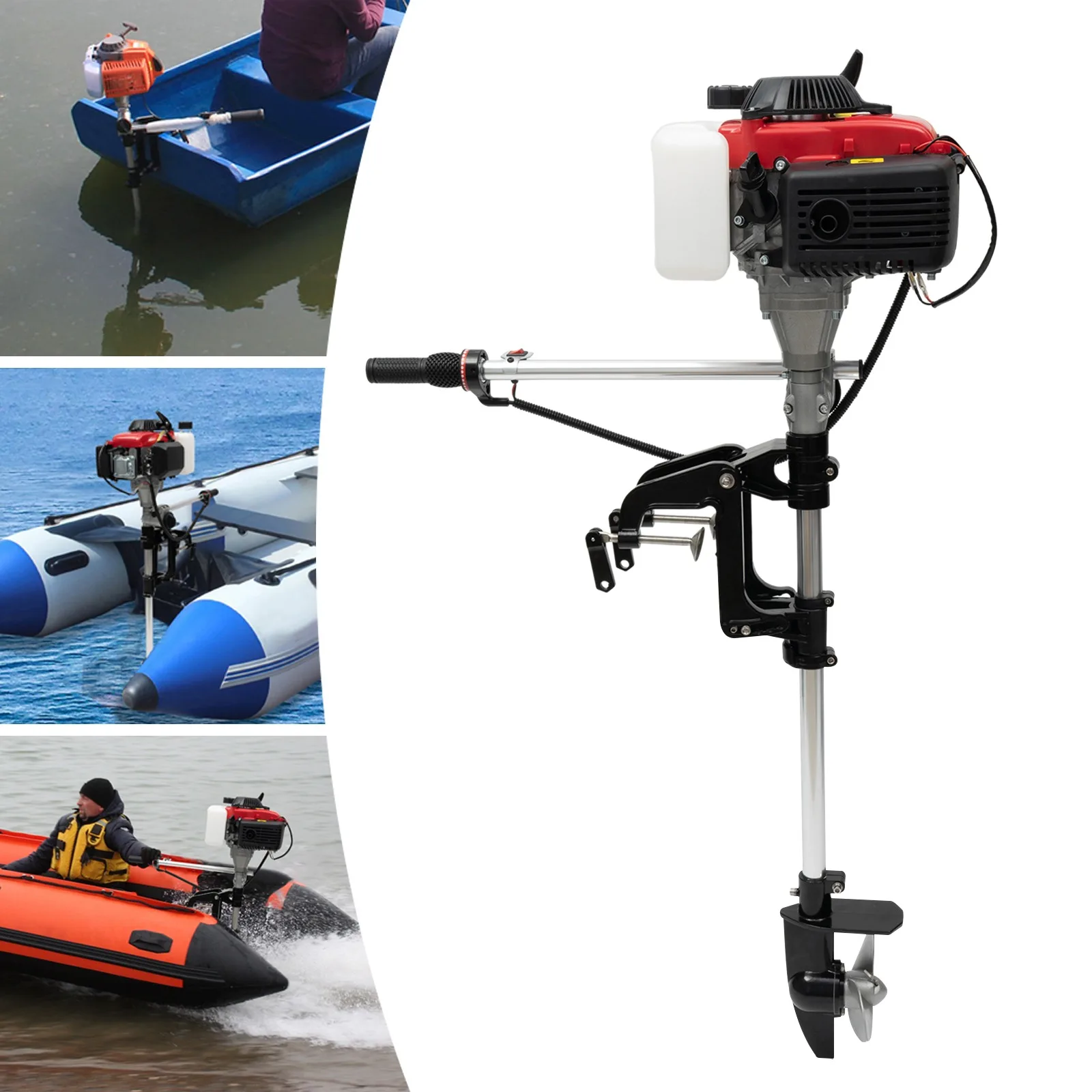4-Stroke 4HP Boat Outboard Mot - Fishing Boat Outboard Motor avis et prix