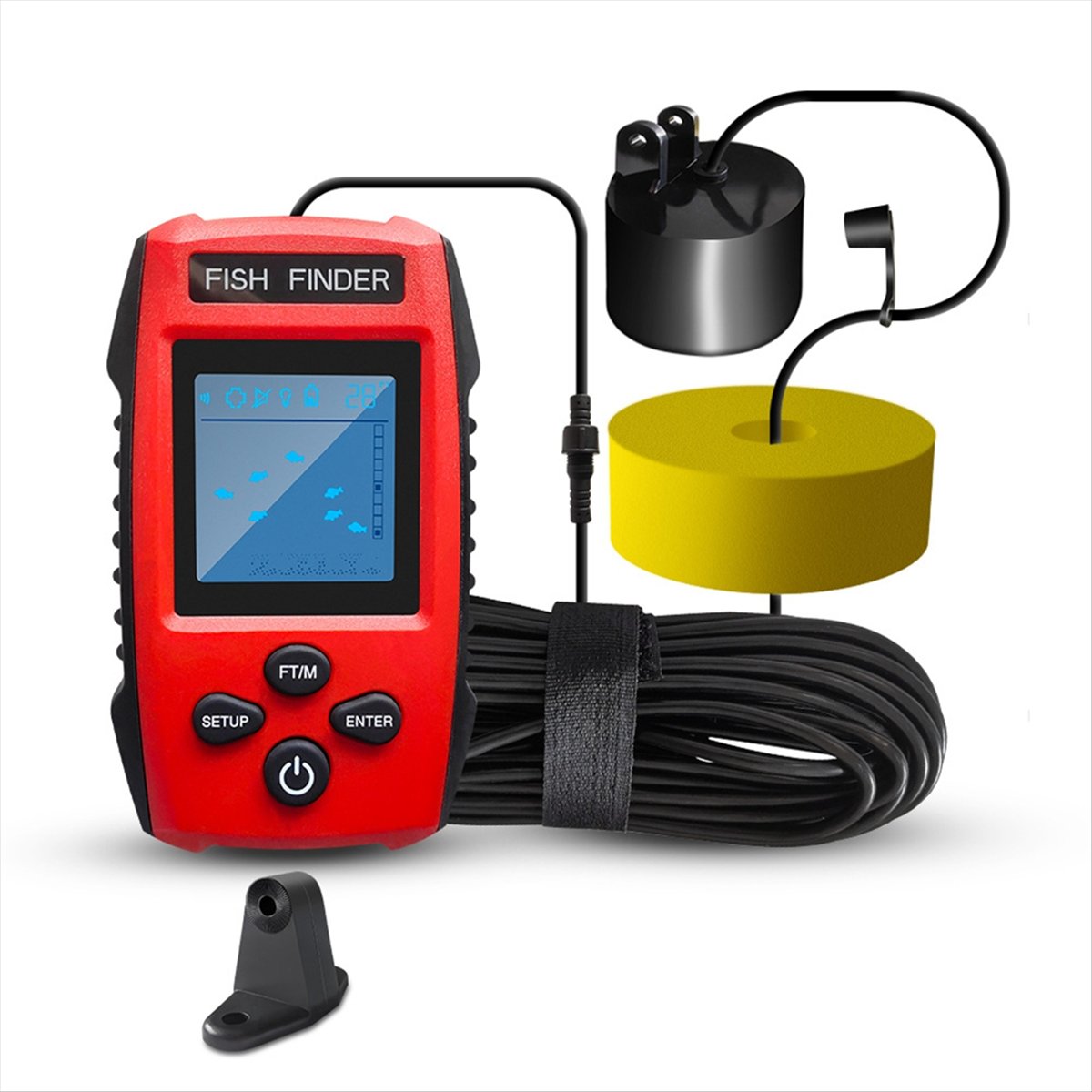 Color LCD Fish Finder Wired So - Fishing Boat Depth Finder avis et prix