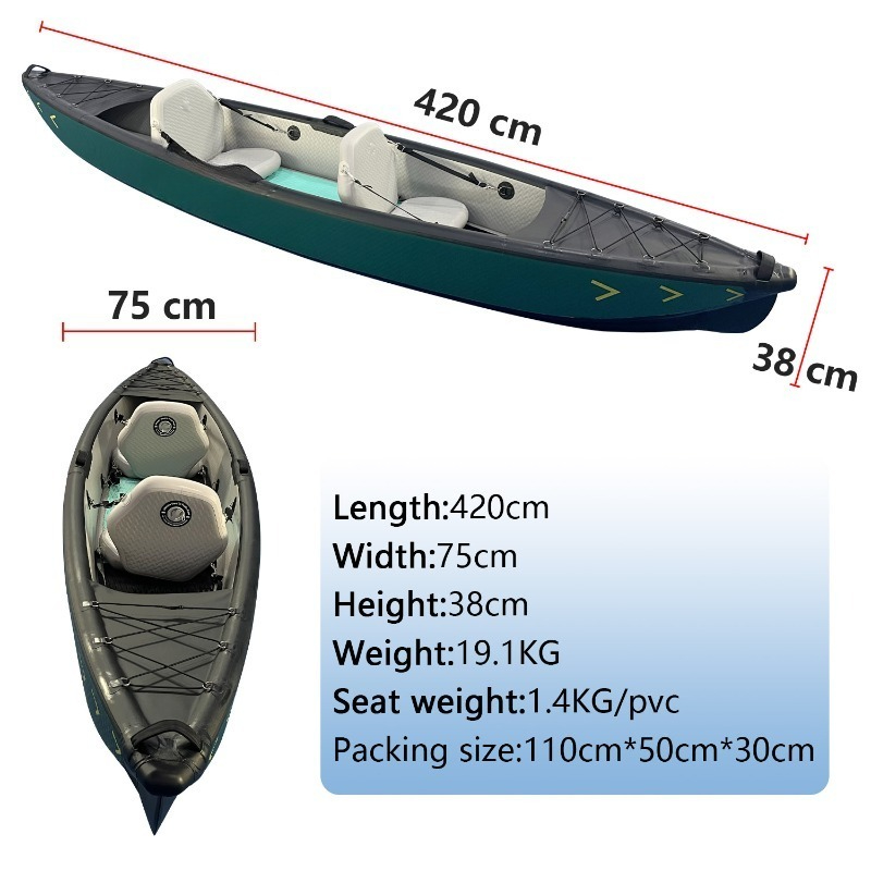 New Design 4.2m Portable Infla - Fishing Boat Inflatable avis et prix
