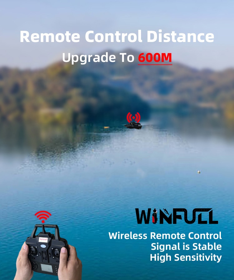 WINFULL Wireless Remote Contro - Fishing Boat Gps avis et prix
