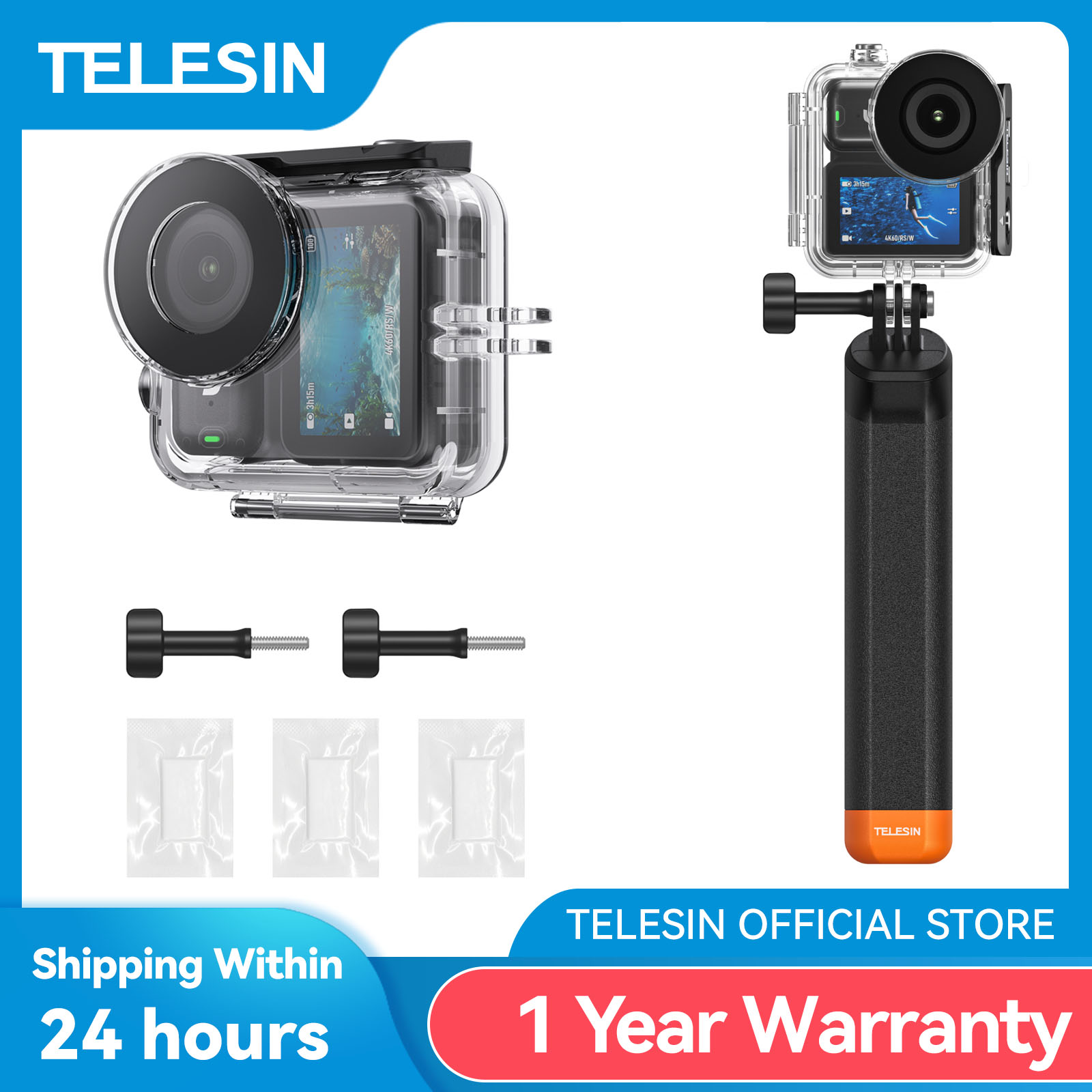 TELESIN 60M Diving Waterproof  - Fishing Boat Cover avis et prix