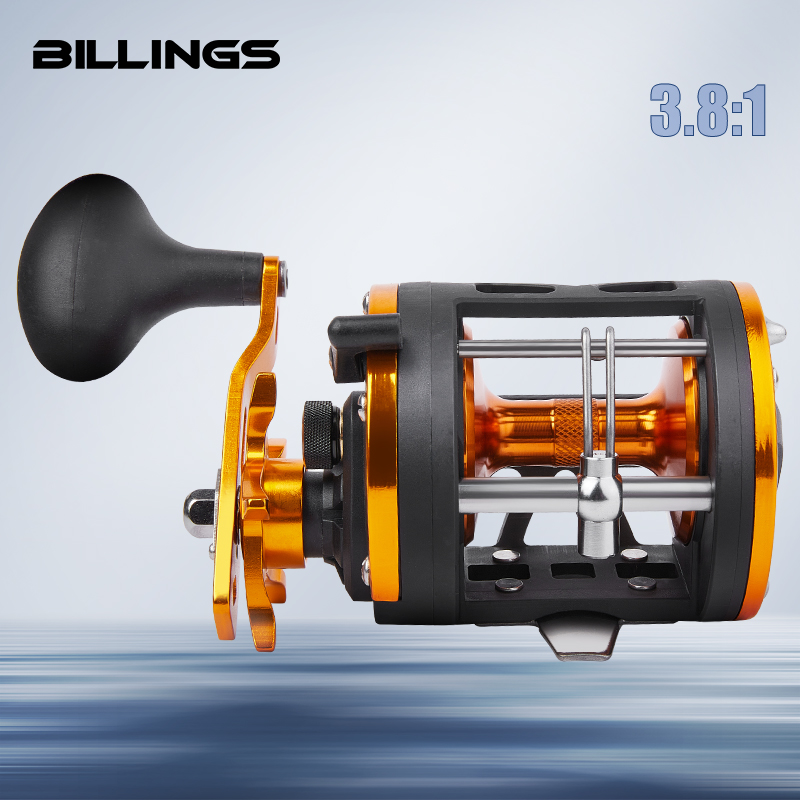 BILLINGS Trolling Drum Reel 33 - Fishing Boat Steering Wheel avis et prix