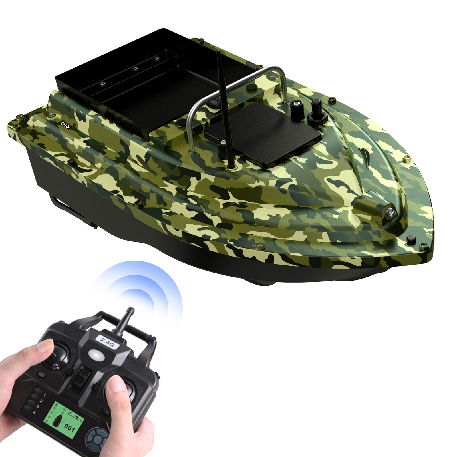 D16E GPS Fishing Bait Boat wit - Fishing Boat Gps avis et prix