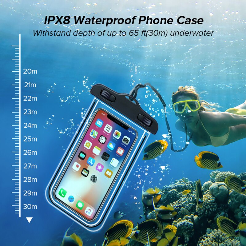 IP68 Universal Waterproof Phon - Fishing Boat Cover avis et prix