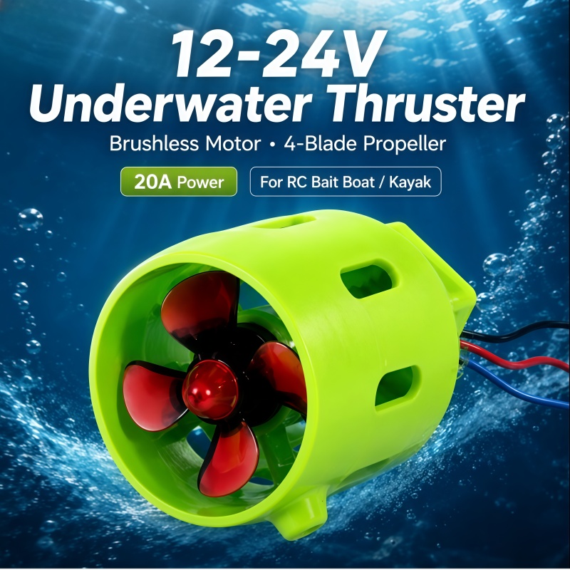 12-24V 20A Brushless Underwate - Fishing Boat Trolling Motor avis et prix