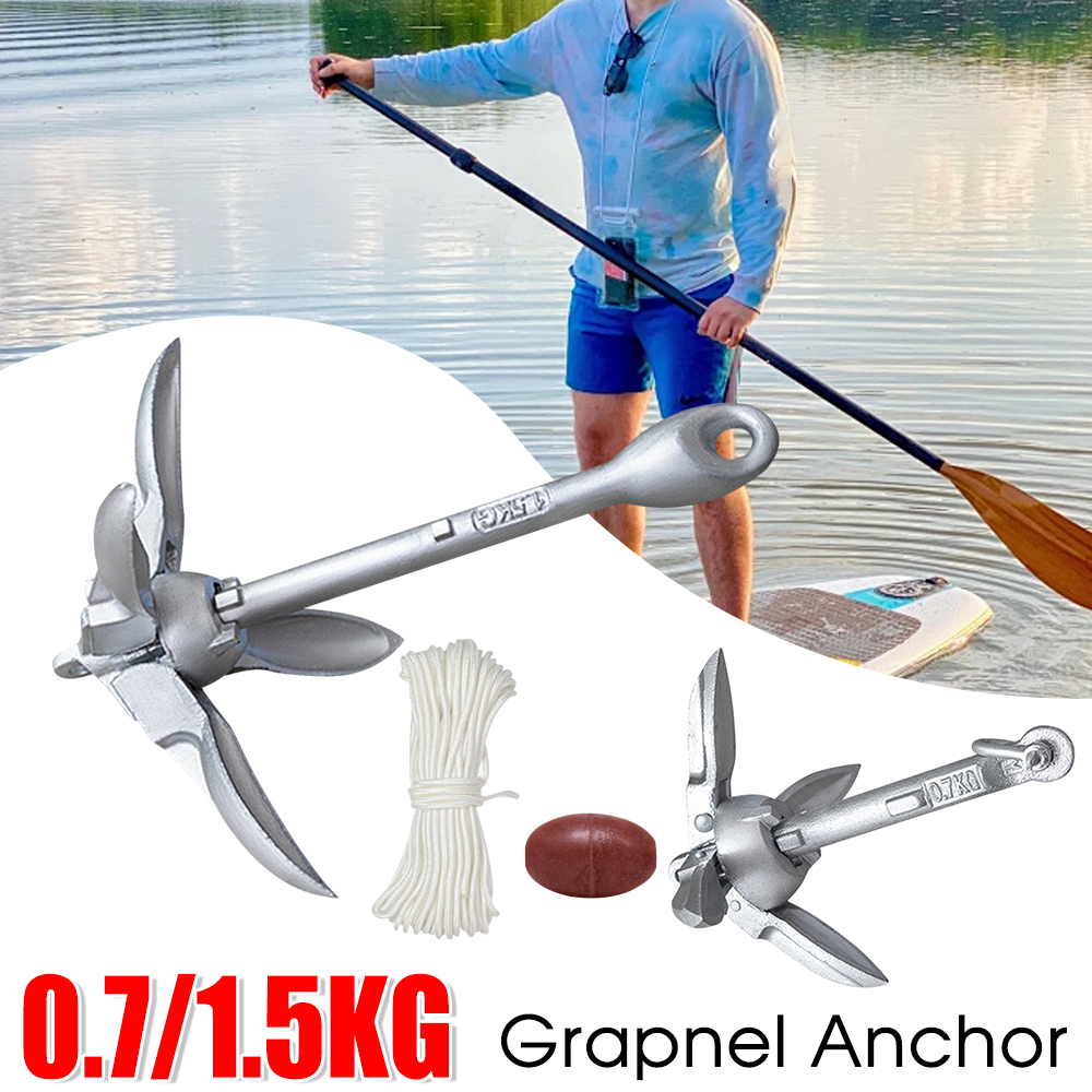 0.7/1.5KG Grapnel Anchor Folda - Fishing Boat Anchor avis et prix