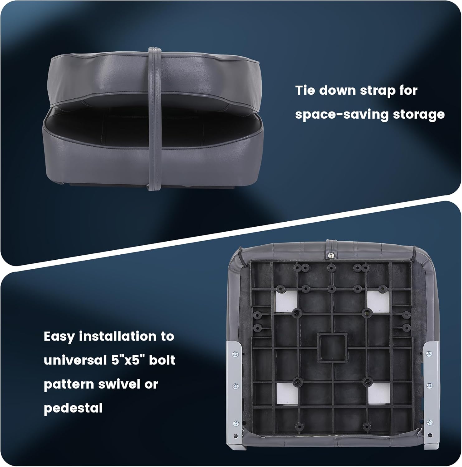 2 Pack Folding Boat Seats, Hig - Fishing Boat Seat avis et prix