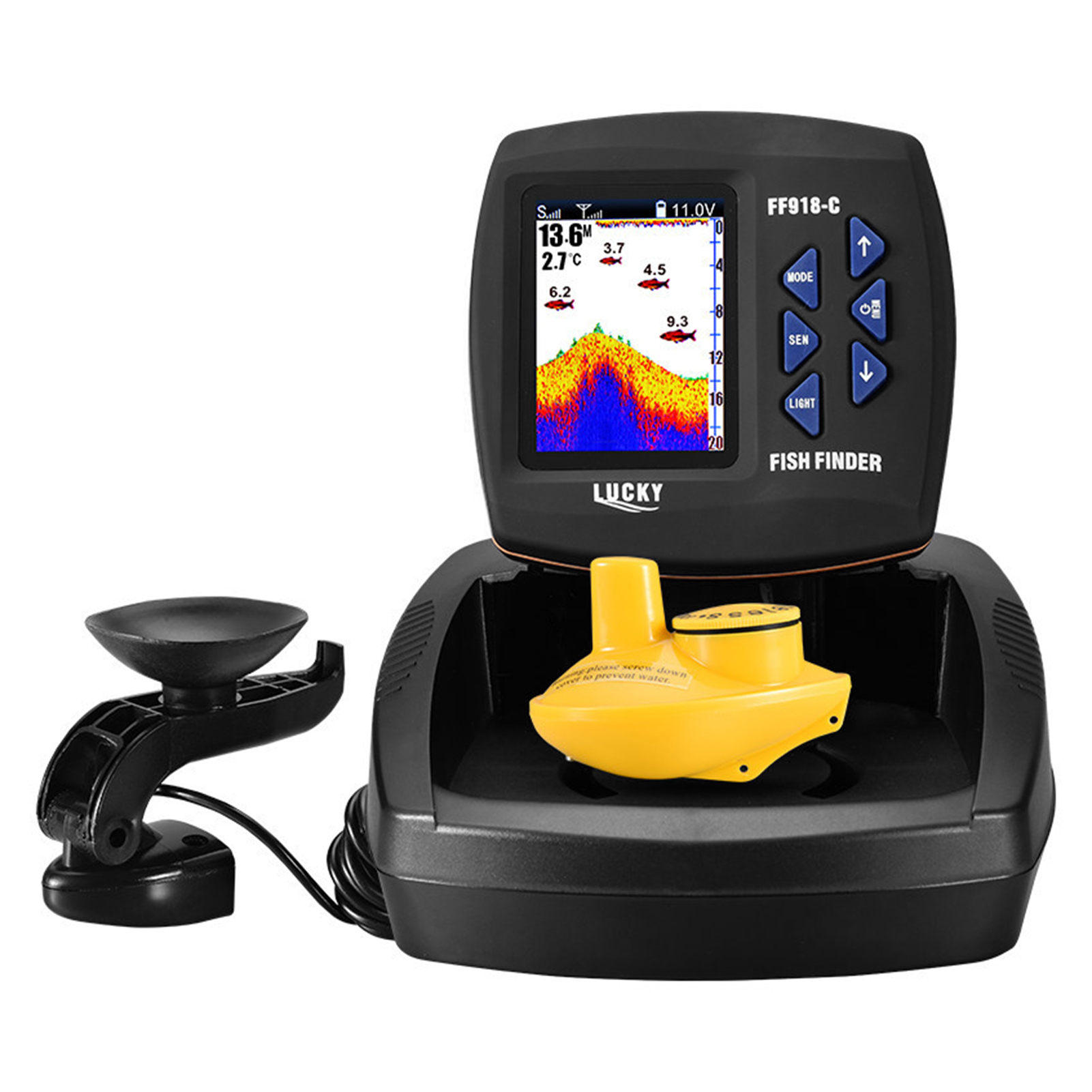 Portable Fish Finder Wireless  - Fishing Boat Depth Finder avis et prix