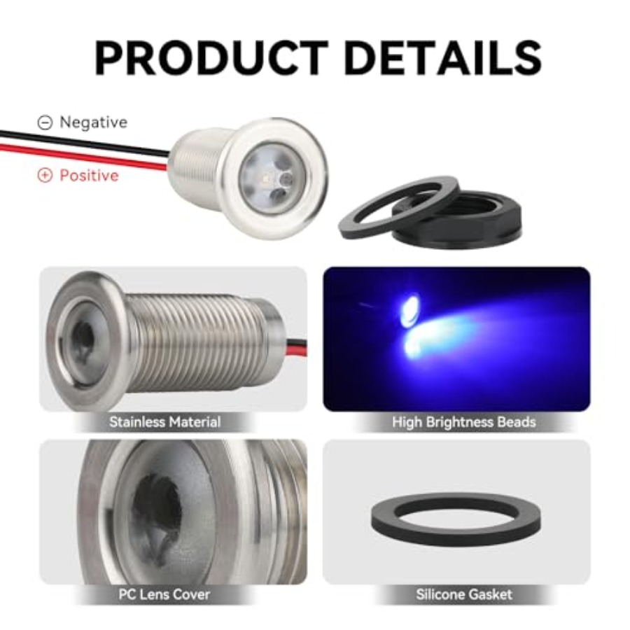 Boat Interior Lights Waterproo - Fishing Boat Navigation Light avis et prix